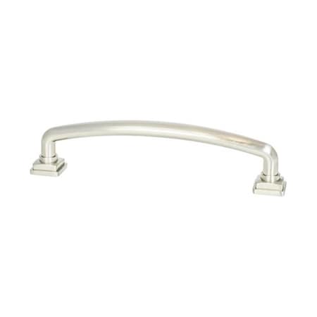 128 Mm Tailored Traditional Pull, Brushed Nickel